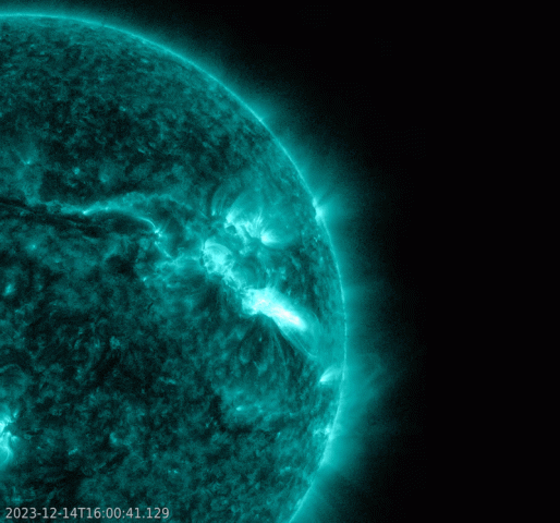 Solar Flare December 14, 2023