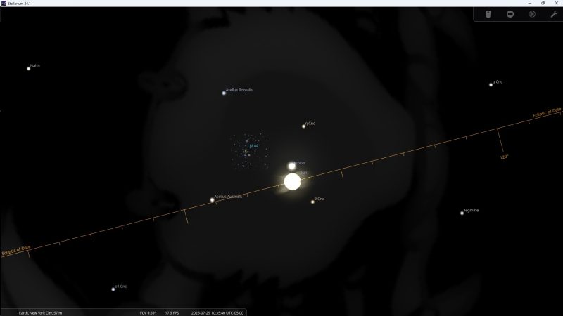 Full Moon July 29, 2026
