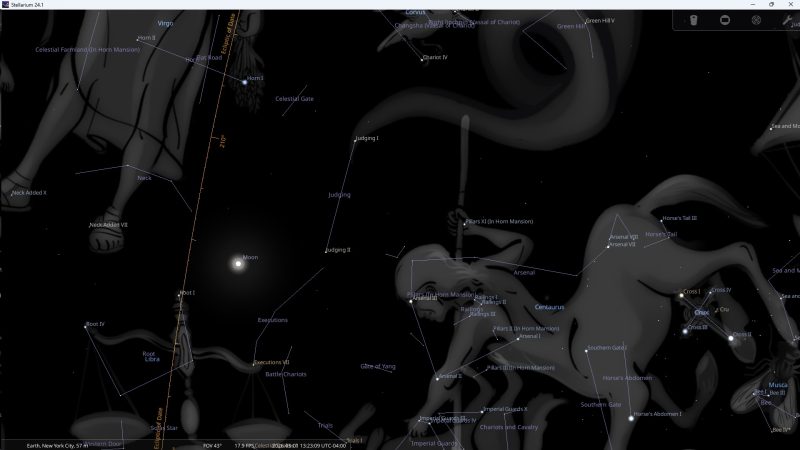 Full Moon May 2026 Stars