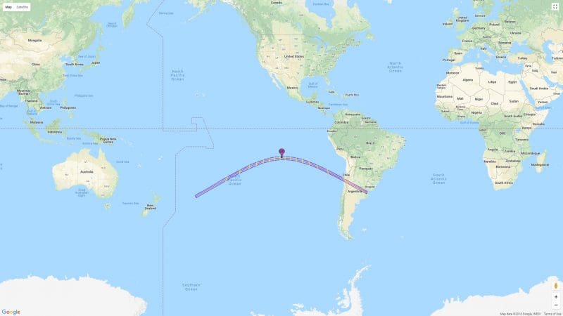 Solar Eclipse July 2019 Map